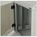 19" Rack Wall-mount 9U / 250 glass door, A muro, Grigio, 600 x 295 x 500 mm - Foto miniatura 2
